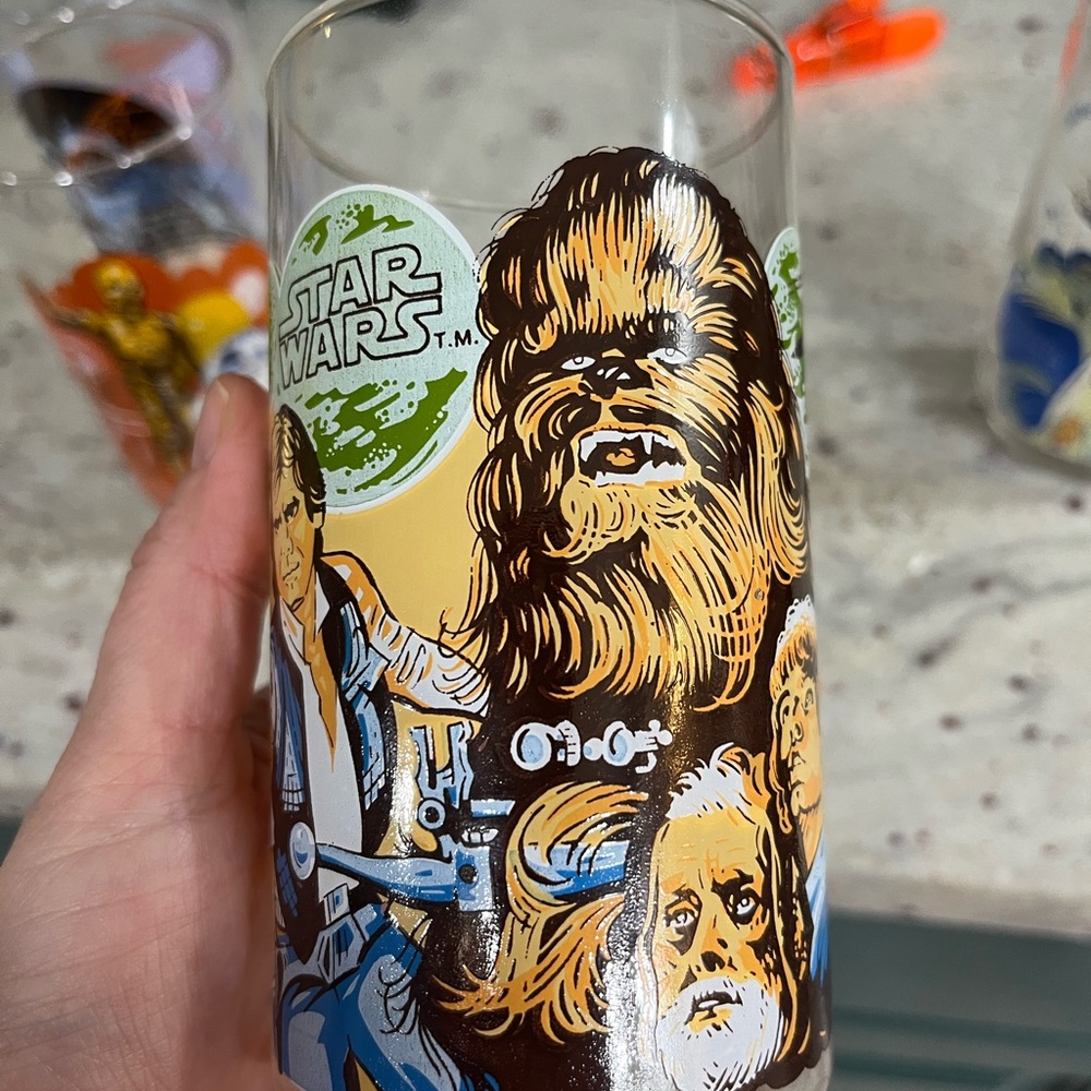1977 Star Wars Collectible Complete Glass Set - Picture 6 of 9